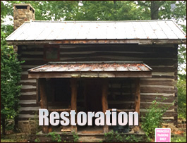 Historic Log Cabin Restoration  Unionville Center, Ohio